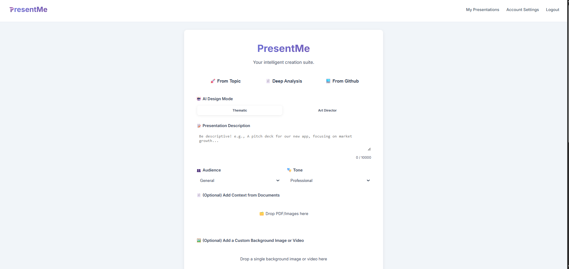 A dashboard showing a brand kit with logos and color palettes